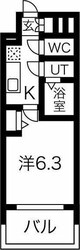 ファステート東別院シュプールの物件間取画像